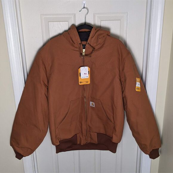 Carhartt J140 Brown Jacket NWT | Streetwear Workwear Skatewear Utility Jacket - Picture 2 of 12